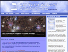 Tablet Screenshot of lettherebelightbook.com